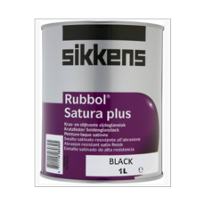 SIKKENS RUBBOL SATURA PLUS BLACK LITRE