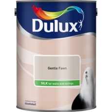 DULUX RETAIL VINYL SILK GENTLE FAWN 5LITRE