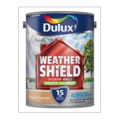 DULUX RETAIL  WEATHERSHIELD SMOOTH  TOASTED TERRACOTTA 5LT