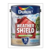DULUX RETAIL  WEATHERSHIELD SMOOTH  MUTED GOLD 5L