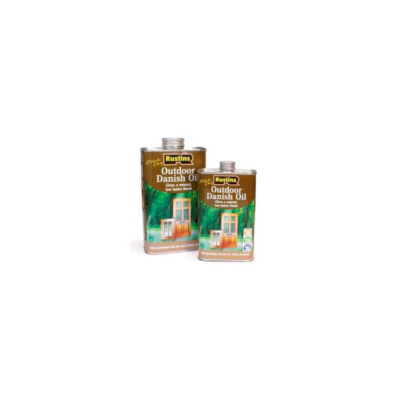RUSTINS EXTERIOR WOOD OIL 500MLS Winterstoke Decorators Supplies