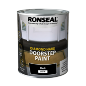 RONSEAL HARD DOORSTEP PAINT BLACK 750ML