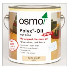 OSMO POLYX-OIL RAPID 3262 MATT CLEAR 750MLS