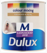 DULUX RETAIL SATINWOOD MIXED COL 1L