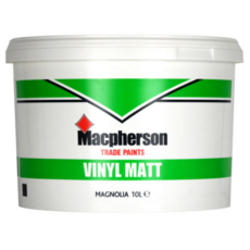 MACPHERSON VINYL MATT BRILLIANT WHITE 10L