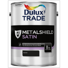 DULUX TRADE METALSHIELD SATIN BLACK 2.5L