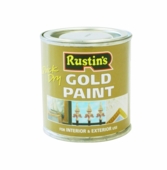 RUSTINS Q/D Gold Paint 125ml.