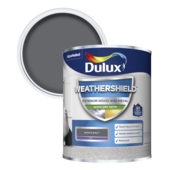 DULUX RETAIL WEATHERSHIELD SATIN Gallant Grey 750mls