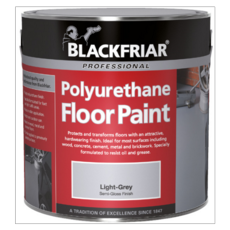 BLACKFRIAR POLYURETHANE FLOOR PAINT BLACK 2.5LITRE