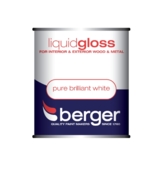 BERGER LIQUID GLOSS PURE BRILLIANT WHITE 750MLS