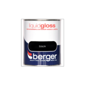 BERGER LIQUID GLOSS BLACK 750MLS