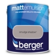 BERGER MATT EMULSION SMUDGE SHADOW 2.5 LTR