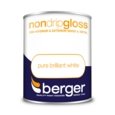 BERGER NON DRIP GLOSS PURE BRILLIANT WHITE 750MLS