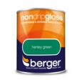 BERGER NON DRIP GLOSS HENLEY GREEN 750MLS