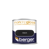 BERGER NON DRIP GLOSS BLACK 250MLS