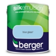 BERGER SILK EMULSION BLUE GLASS 2.5 LTR