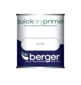 BERGER QUICK DRY PRIMER WHITE 750MLS