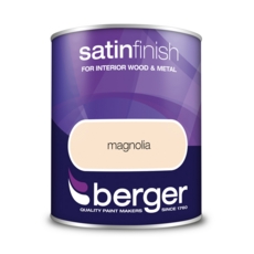 BERGER SATIN SHEEN MAGNOLIA 750MLS