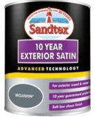 SANDTEX 10 YEAR EXTERIOR SATIN SECLUSION 750MLS