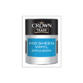CROWN TRADE Best Fin Mid Sheen Brilliant White 5LITRE