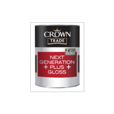 CROWN TRADE Next Generation Plus Gloss WHITE 2.5LITRE
