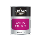 CROWN TRADE Best Finish Satin White 5LITRE