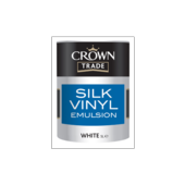 CROWN TRADE Silk WHITE 2.5LITRE