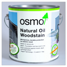OSMO NATURAL OIL WOODSTAIN 900 WHITE  750MLS