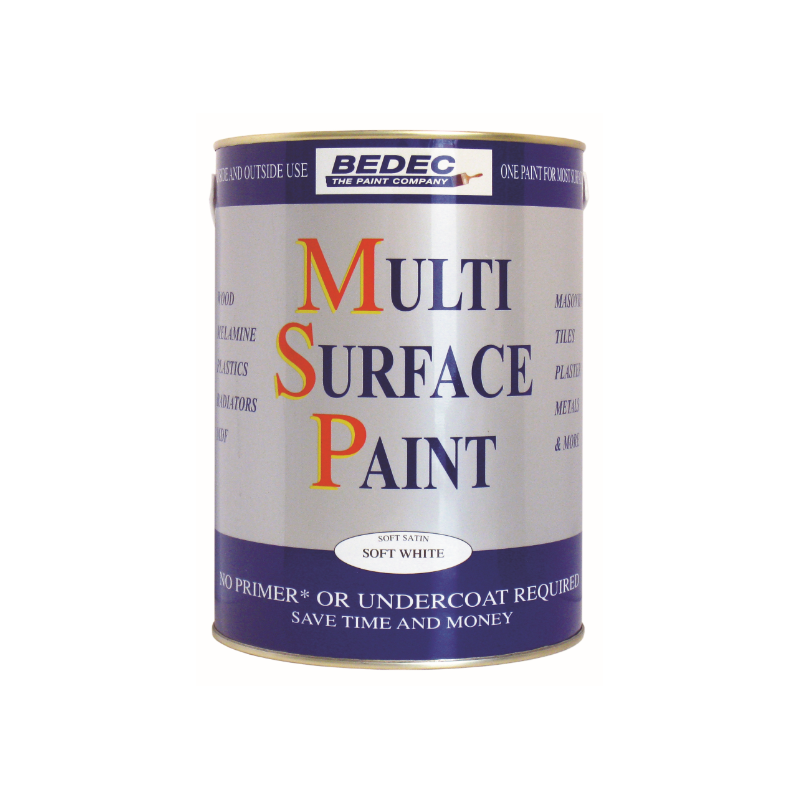 BEDEC MULTI SURFACE PAINT GLOSS STONE 750ML Winterstoke Decorators