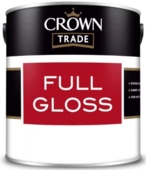 CROWN TRADE Solvent-borne Gloss BLACK 2.5LITRE
