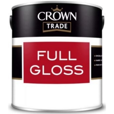 CROWN TRADE Solvent-borne Gloss BLACK 2.5LITRE