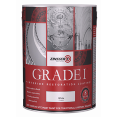 ZINSSER GRADE 1 INTERIOR RESTORATION COATING WHITE 2.5L