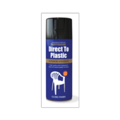 Rust-Oleum Direct To Plastic Black Gloss 400mls