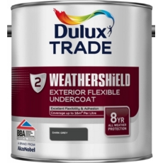 DULUX TRADE WEATHERSHIELD UNDERCOAT DARK GREY LITRE
