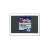 SPONTEX SPECIALIST H/D SCOURING PADS 15x23cm (10)