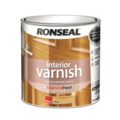 RONSEAL INTERIOR VARNISH GLOSS CLEAR 2.5Ltr