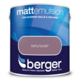 BERGER MATT EMULSION BERRY BOOST 2.5LITRE