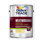 DULUX TRADE WEATHERSHIELD SMOOTH COUNTY CREAM 5LITRE