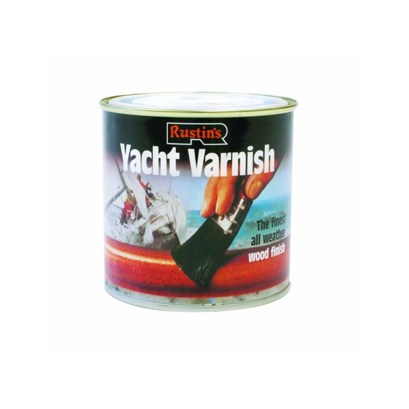 RUSTINS YACHT VARNISH GLOSS 250ML Winterstoke Decorators Supplies