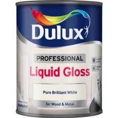 DULUX RETAIL GLOSS FINISH PURE BRILLIANT WHITE 750MLS