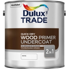 DULUX TRADE Q/D WOOD PRIMER UNDERCOAT 2.5LITRE