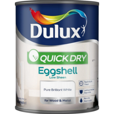 DULUX RETAIL QD EGGSHELL PBW 750ML
