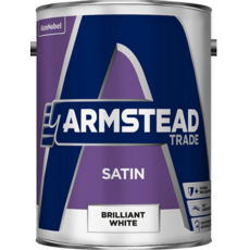 ARMSTEAD TRADE SATIN B/WHITE 5L