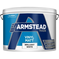 ARMSTEAD TRADE VINYL MATT B/WHITE 10L