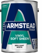 ARMSTEAD TRADE VINYL SOFT SHEEN B/WHITE 5L