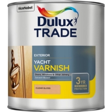 DULUX TRADE WEATHERSHIELD YACHT VARNISH 2.5LITRE