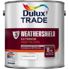 DULUX TRADE WEATHERSHIELD GLOSS TINTED COLOUR LB 5LITRE