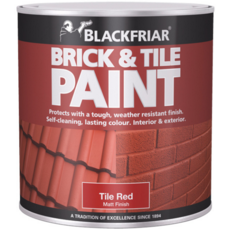 BLACKFRIAR BRICK & TILE PAINT MATT RED 2.5LITRE