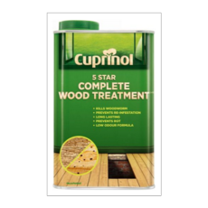 CUPRINOL 5 STAR COMPLETE WOOD TREATMENT (WB) 1L