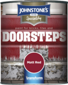Johnstone's Transform Bricks, Tiles&Doorsteps Matt Red 750ml